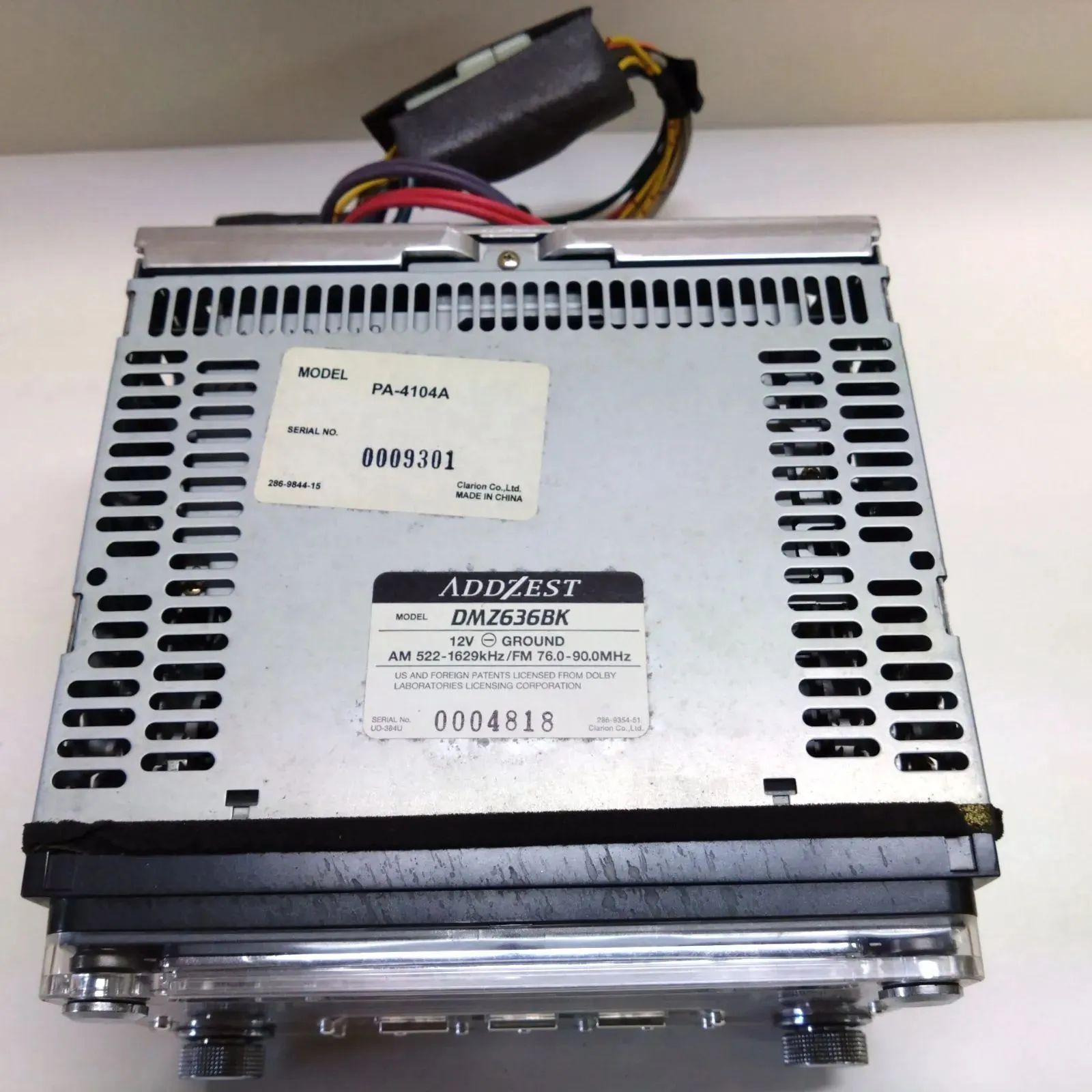 ADDZEST DMZ636BK カーステレオ アゼスト - メルカリ