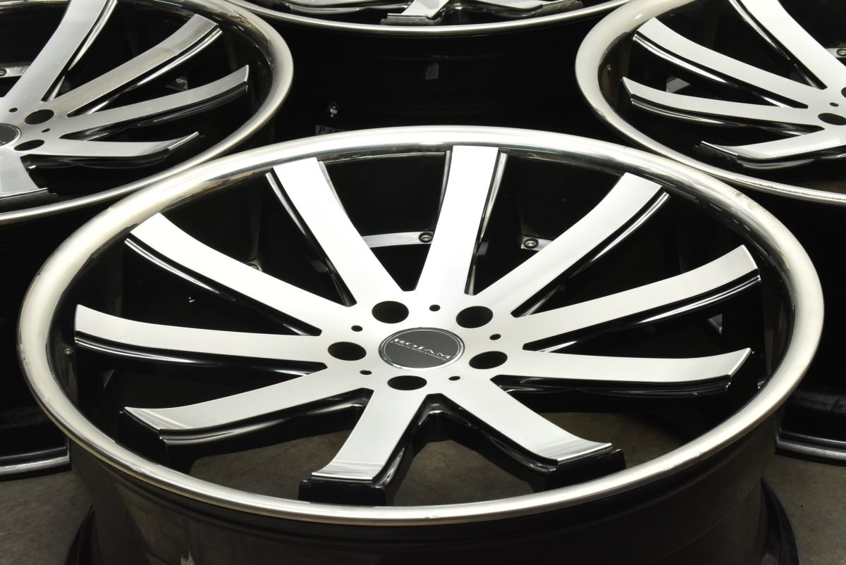 インチアップ ロジャム RT-132 22in 9J 35 PCD114.3 4本セット レクサス RX ハリアー アルファード ヴェルファイア ムラーノ CX-5