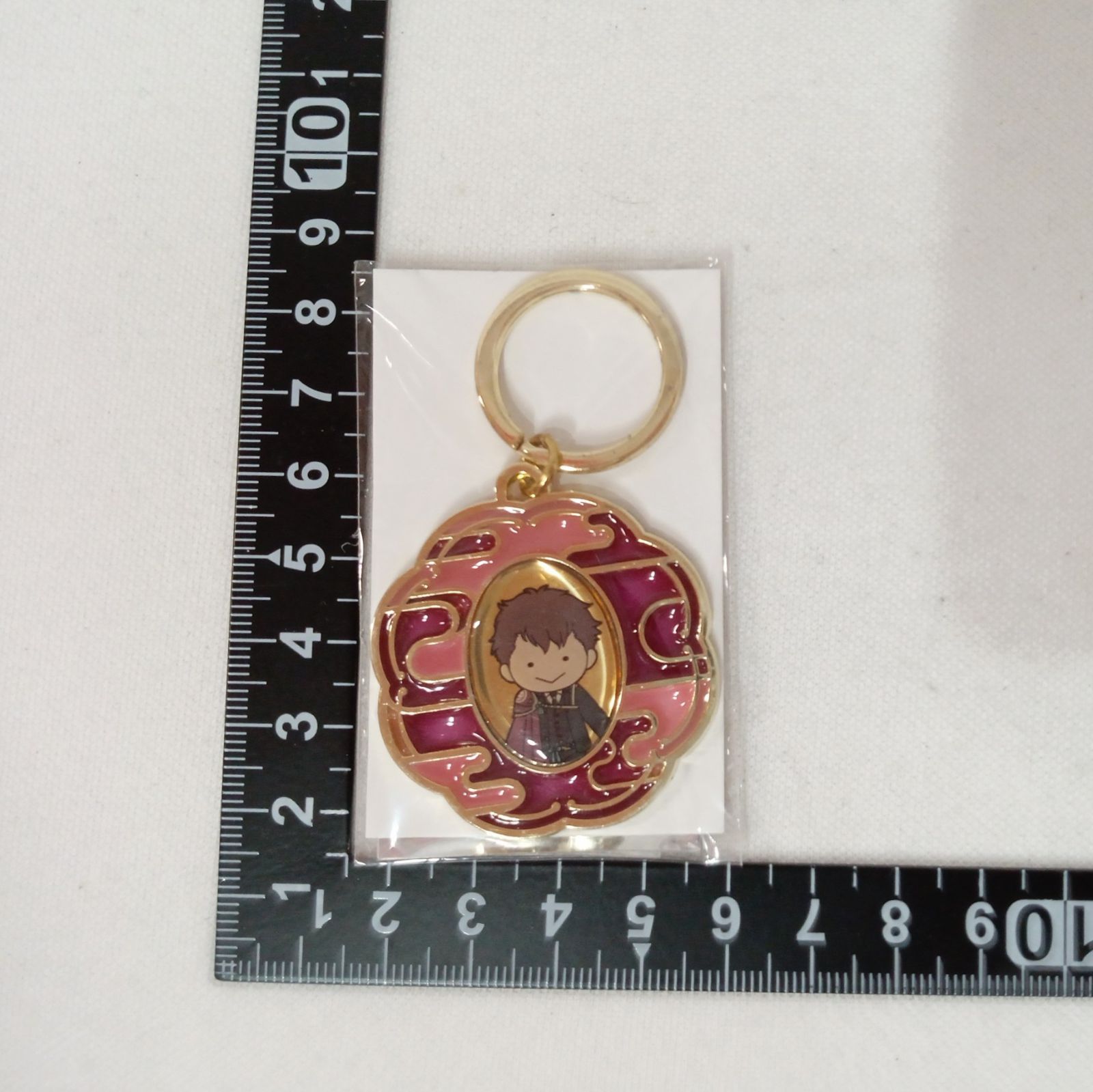 刀剣乱舞 宴奏会 刀オケ ステンドグラスキーホルダー キーホルダー 髭切 刀剣乱舞 演奏会 オーケストラ 刀オケ ステンドグラスキーホルダー