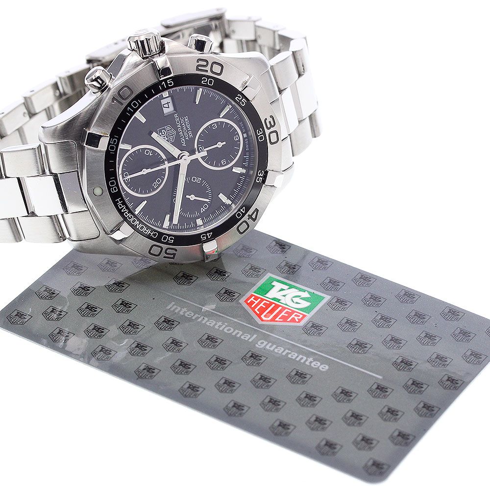 タグホイヤー TAG HEUER CAF2110 アクアレーサー クロノグラフ 自動  