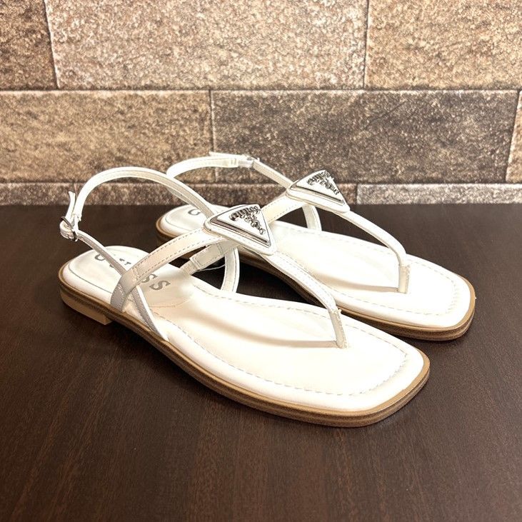 GUESS サンダル レディース レイニー ホワイト140 5M ･