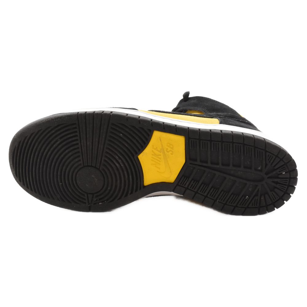 NIKE SB (ナイキエスビー) DUNK HIGH MAIZE AND BLACK ダンク
