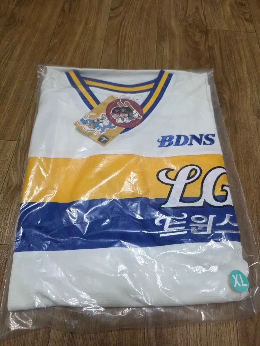 BDNS x LGツインズ 1980 ベースボール ジャージ ブルー イェロー