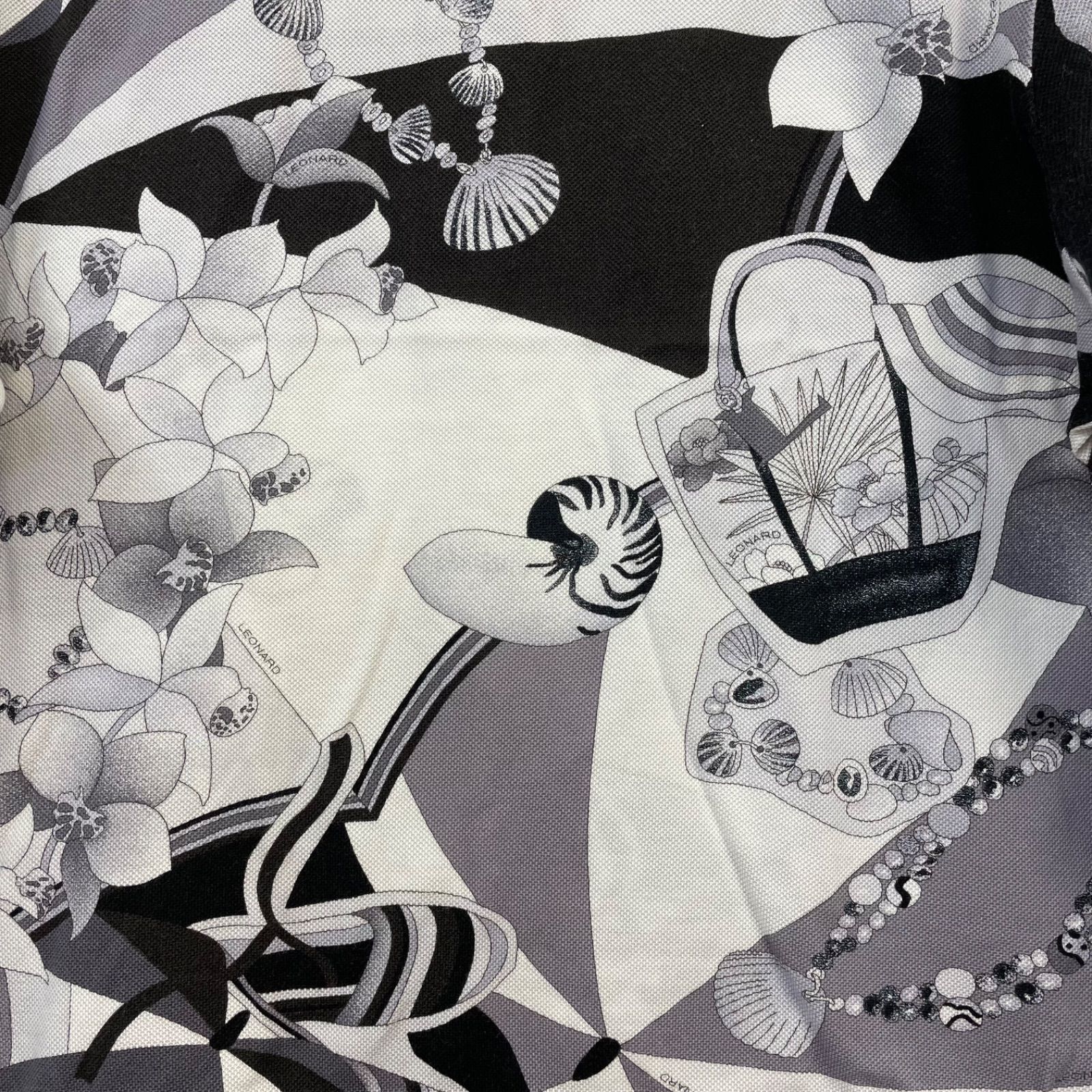 美品✨ LEONARD SPORT レオナールスポーツ ポロシャツ 長袖 42 e.s