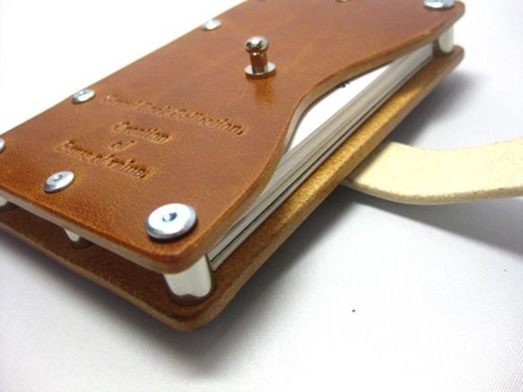 G.R.C ハンドメイドカードケース Card case-002-パープル-