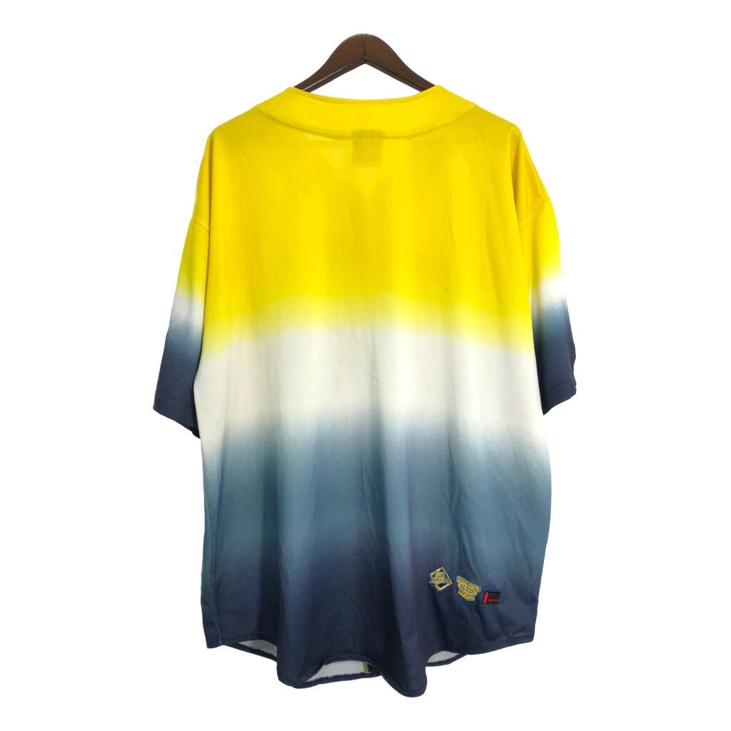 00年代 FUBU フブ ベースボールシャツ 大きいサイズ マルチカラー