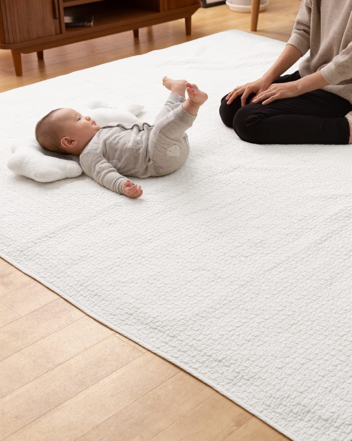 新品未使用 カバーリング大型コーナーカウチソファ ブラウンx