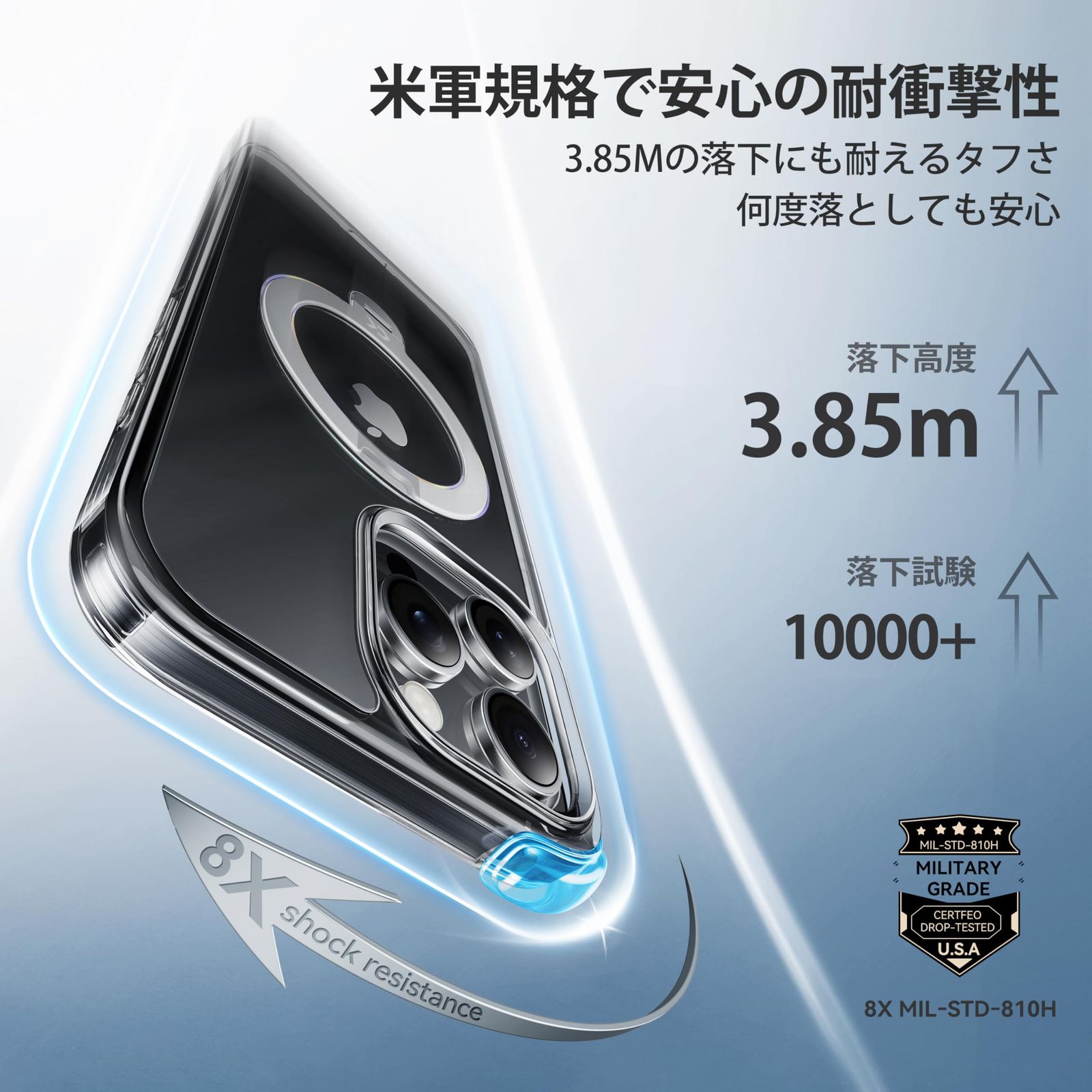 最大25W急速充電対応 MagSafe対応