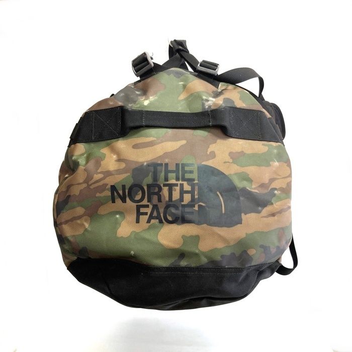 ☆THE NORTH FACE ザノースフェイス 迷彩 ボストンバッグ カーキ