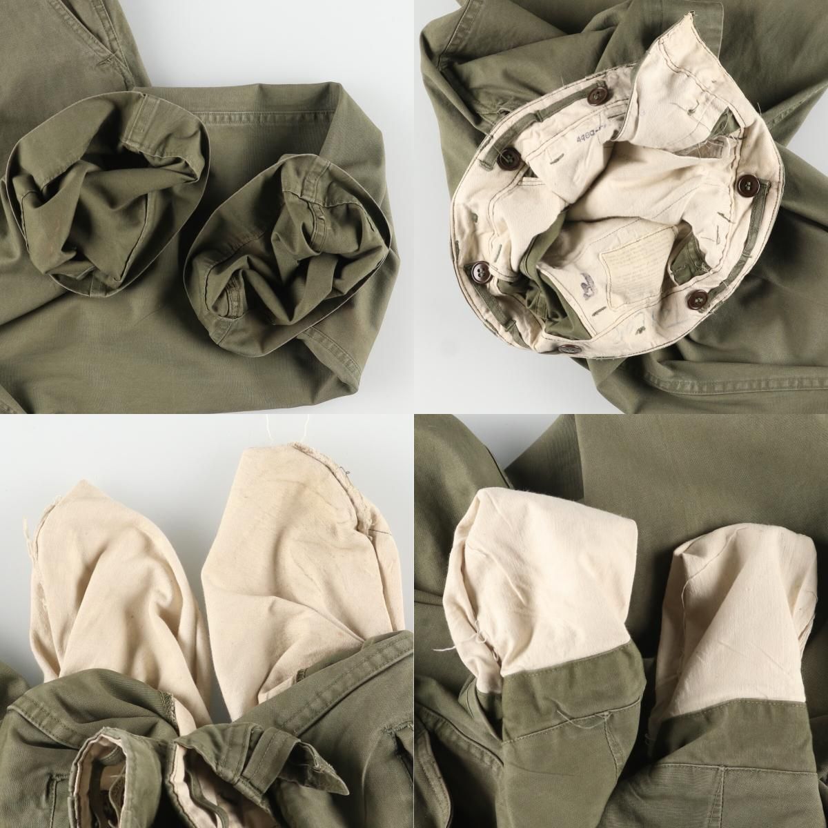 古着 40年代 米軍実品 U.S.ARMY M-43 ミリタリー フィールドパンツ 