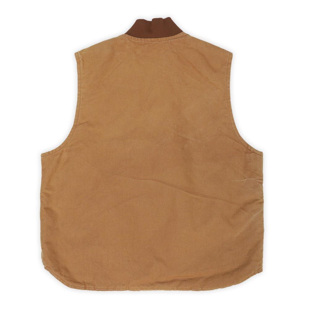 カーハート Carhartt 00s 2000年代 ダックベスト V01 BRN 企業ロゴ 