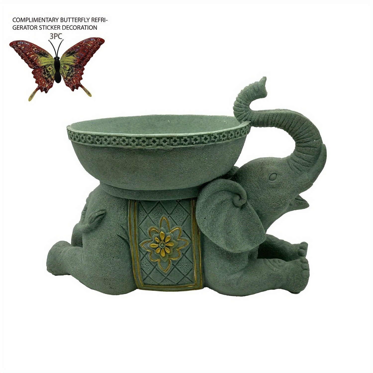 水浴びをしてるゾウ ジュエリー