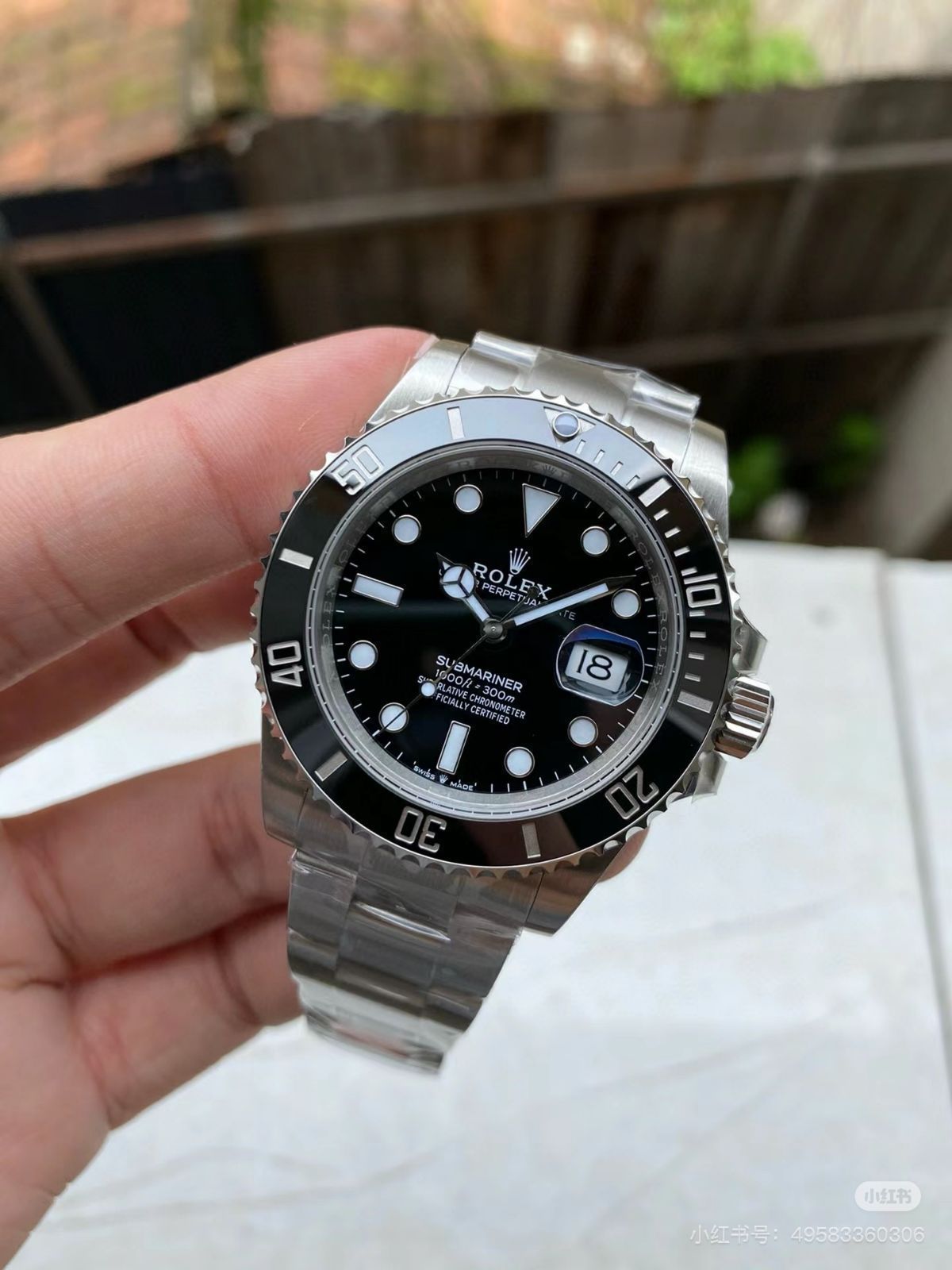 新品未使用 箱付 ROLEX　 ロレックス 腕時計です