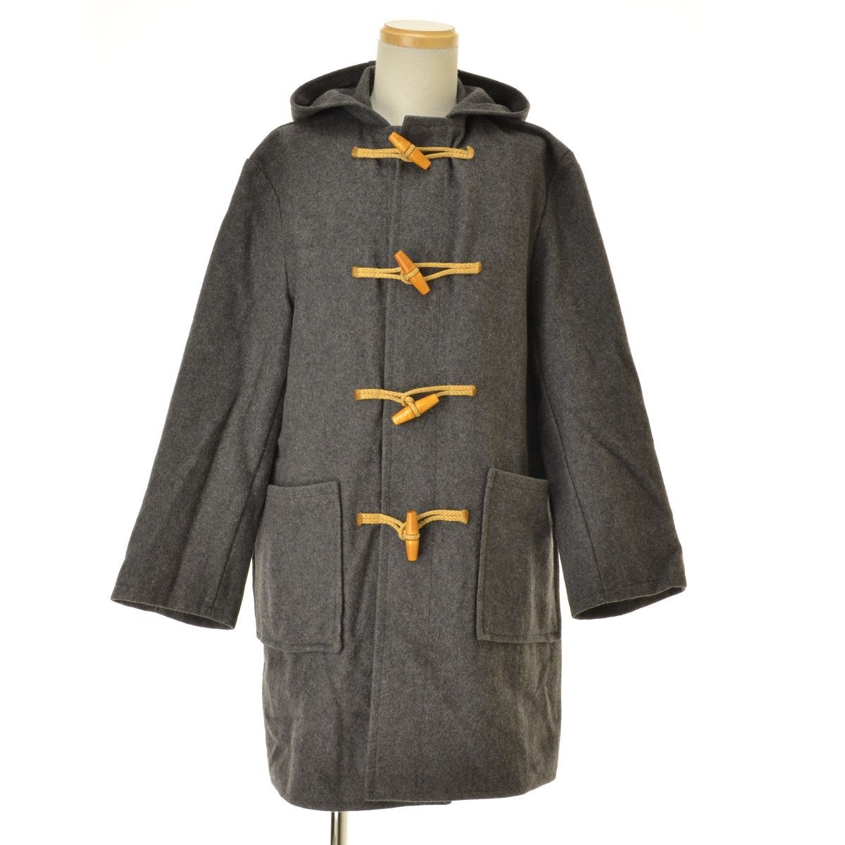 【英国製】 THE MONTGOMERY クルミボタン メルトンコート ダッフル MONTGOMERY】イングランド製 メルトンダッフルコート-売筋