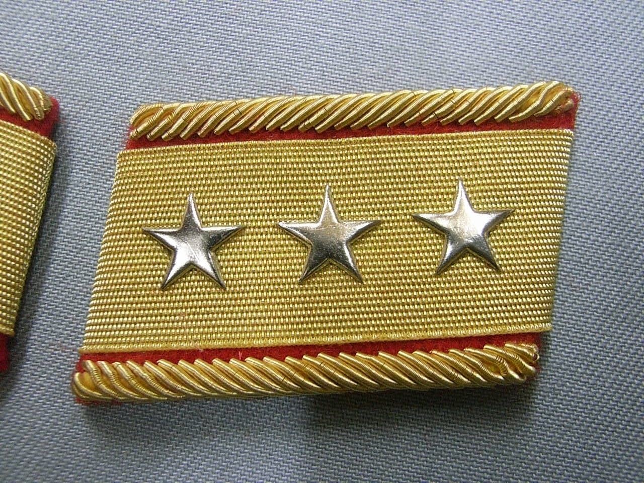 ☆日本陸軍襟章レプリカ 三式 「大将」階級章☆新品 - メルカリ