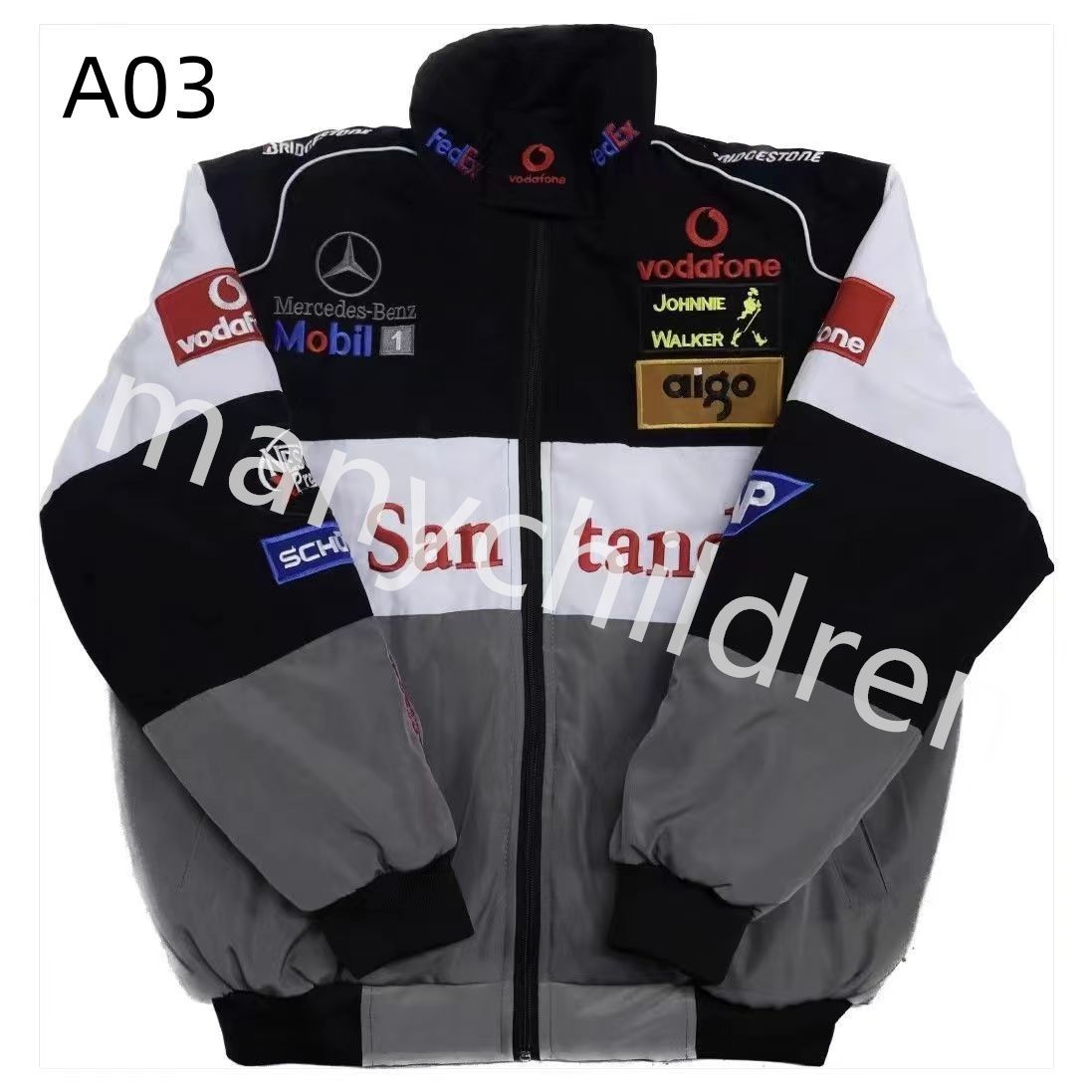 メルセデスベンツ Mercedes-Benz F1 レーシングスーツ サイクリング 
