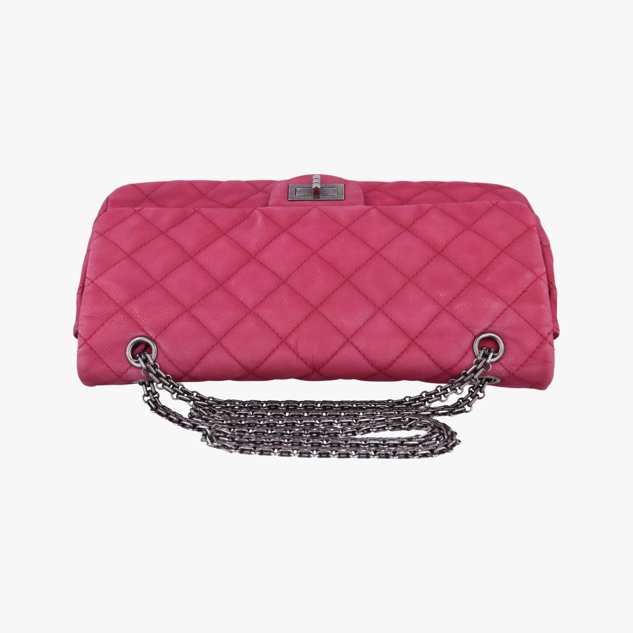 シャネルChanel2.55 ダブルフラップマトラッセレッドレザーA3759017827895