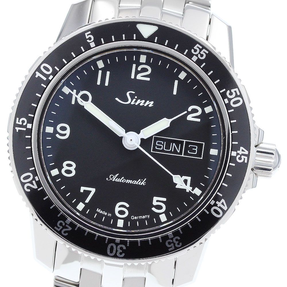 ジン Sinn 104 デイデイト 自動巻き メンズ _910409