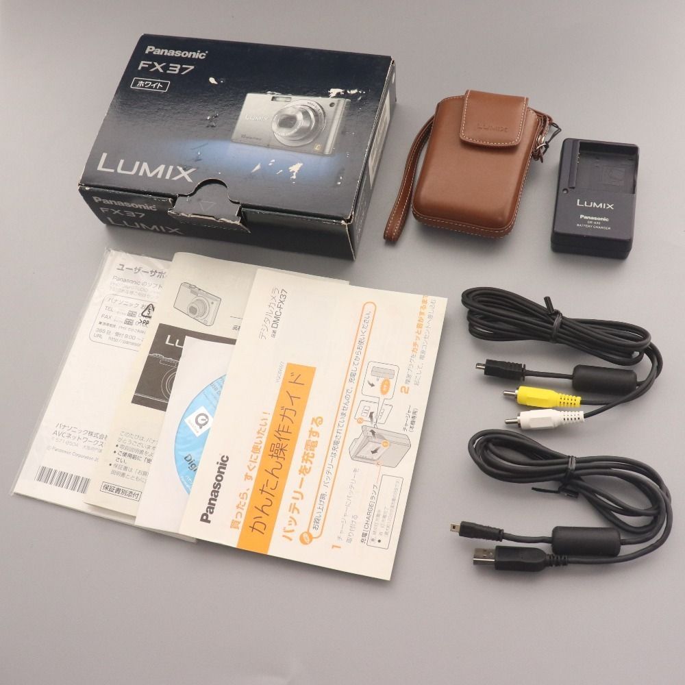 □ パナソニック コンパクトFX37 デジタルカメラルミックス デジカメ