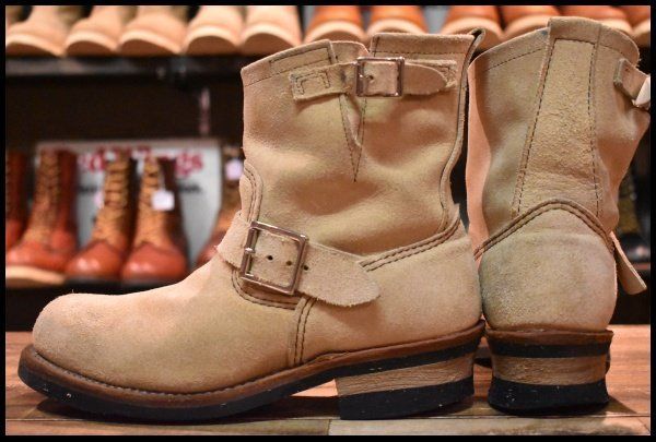 レッドウィング ショートエンジニアブーツ8D REDWING 2965 サイズ8