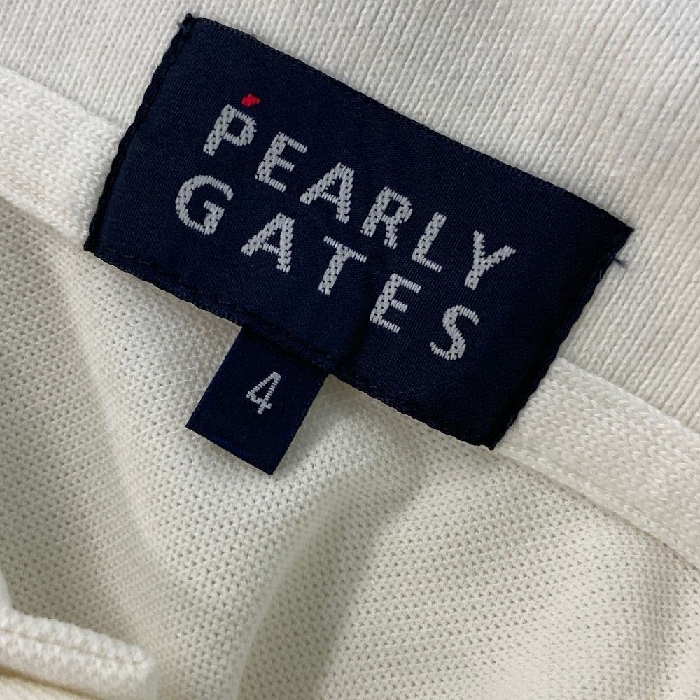 サイズ：4 PEARLY GATES パーリーゲイツ 半袖ポロシャツ