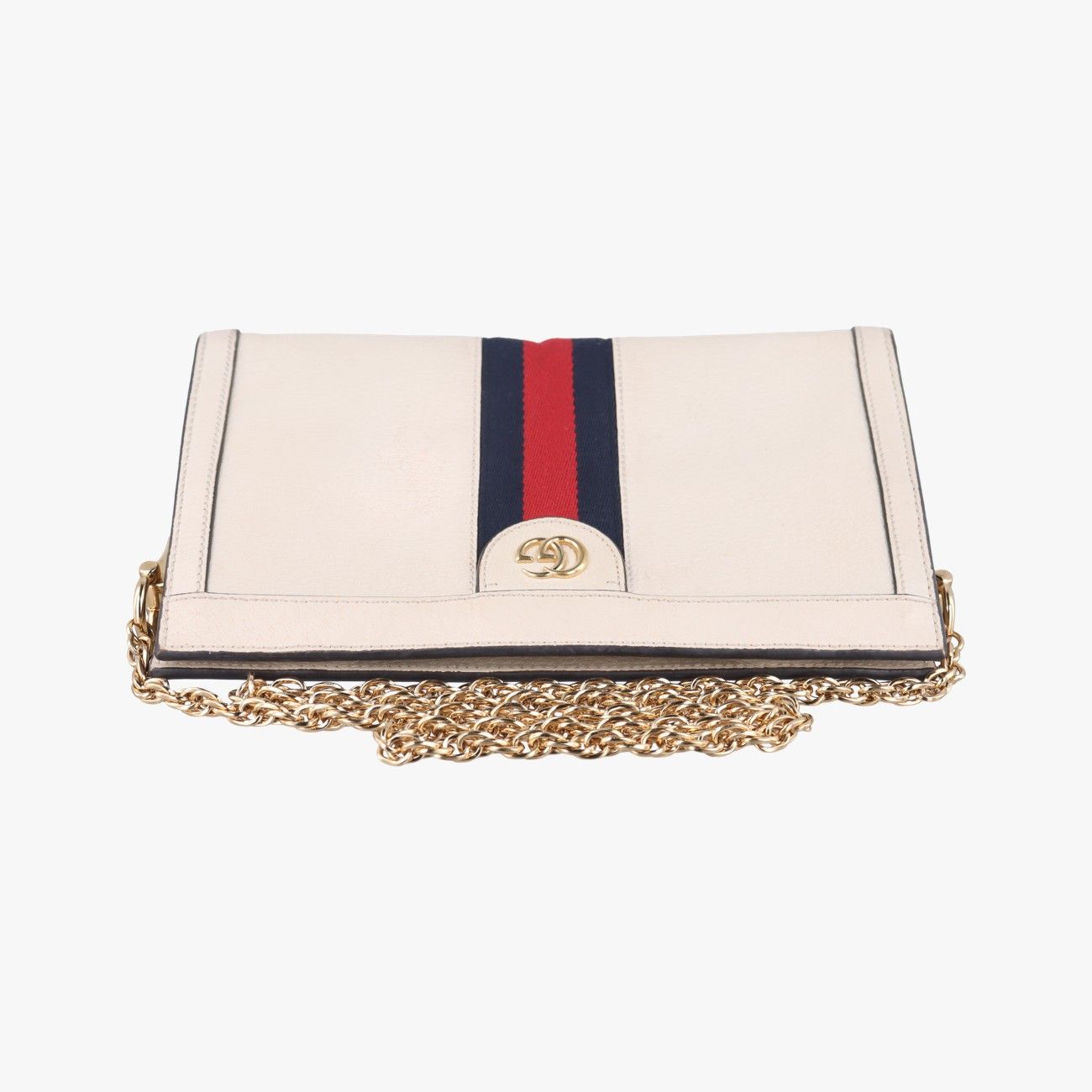 グッチGucciオフィディアホワイト×ブラック×レッドレザー