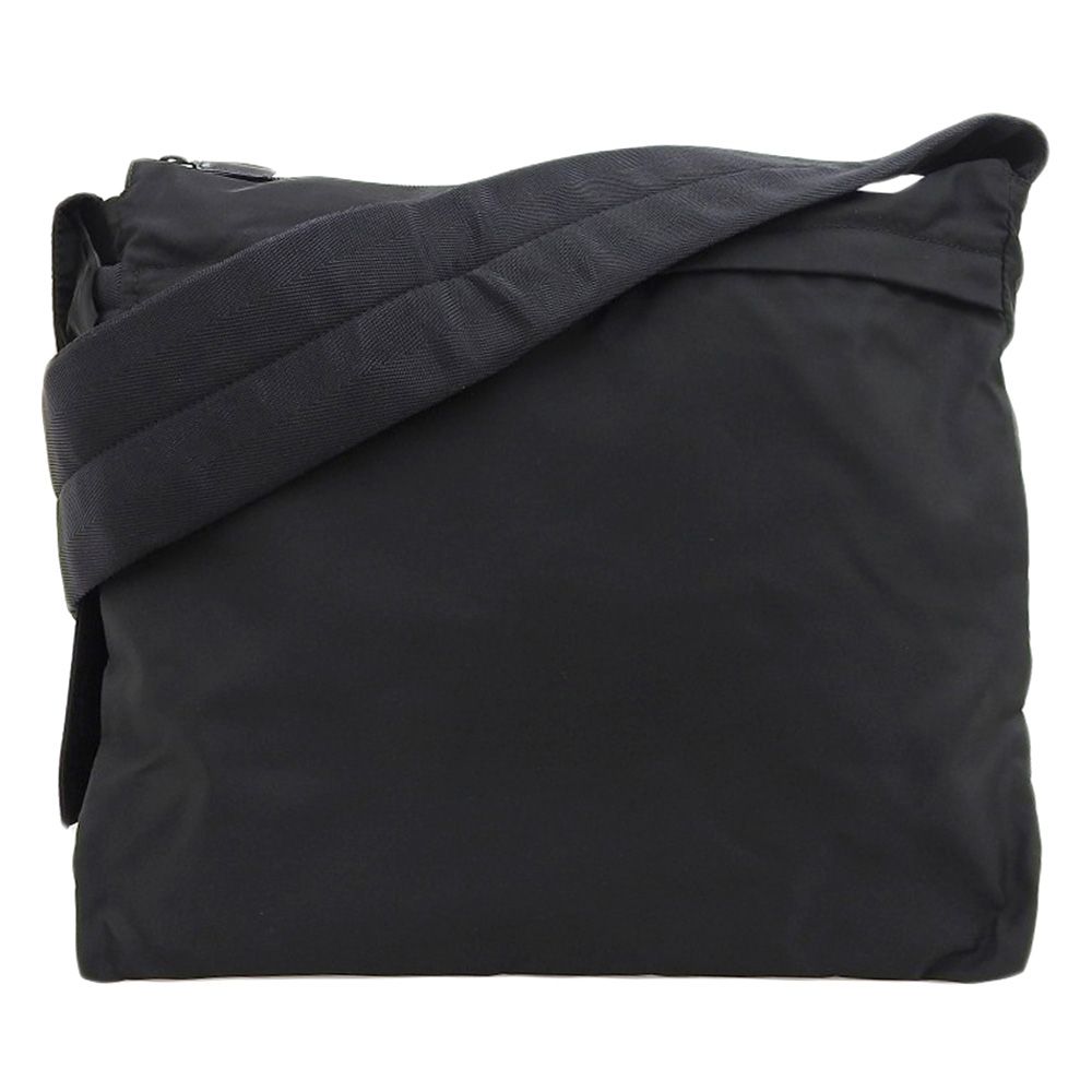 美品　ほぼ未使用　PRADA　プラダ　ショルダーバッグ　ブラック　ナイロン　VELA　 希少・極美品プラダ ハンドバッグ 三角ロゴ ナッパレザー オール