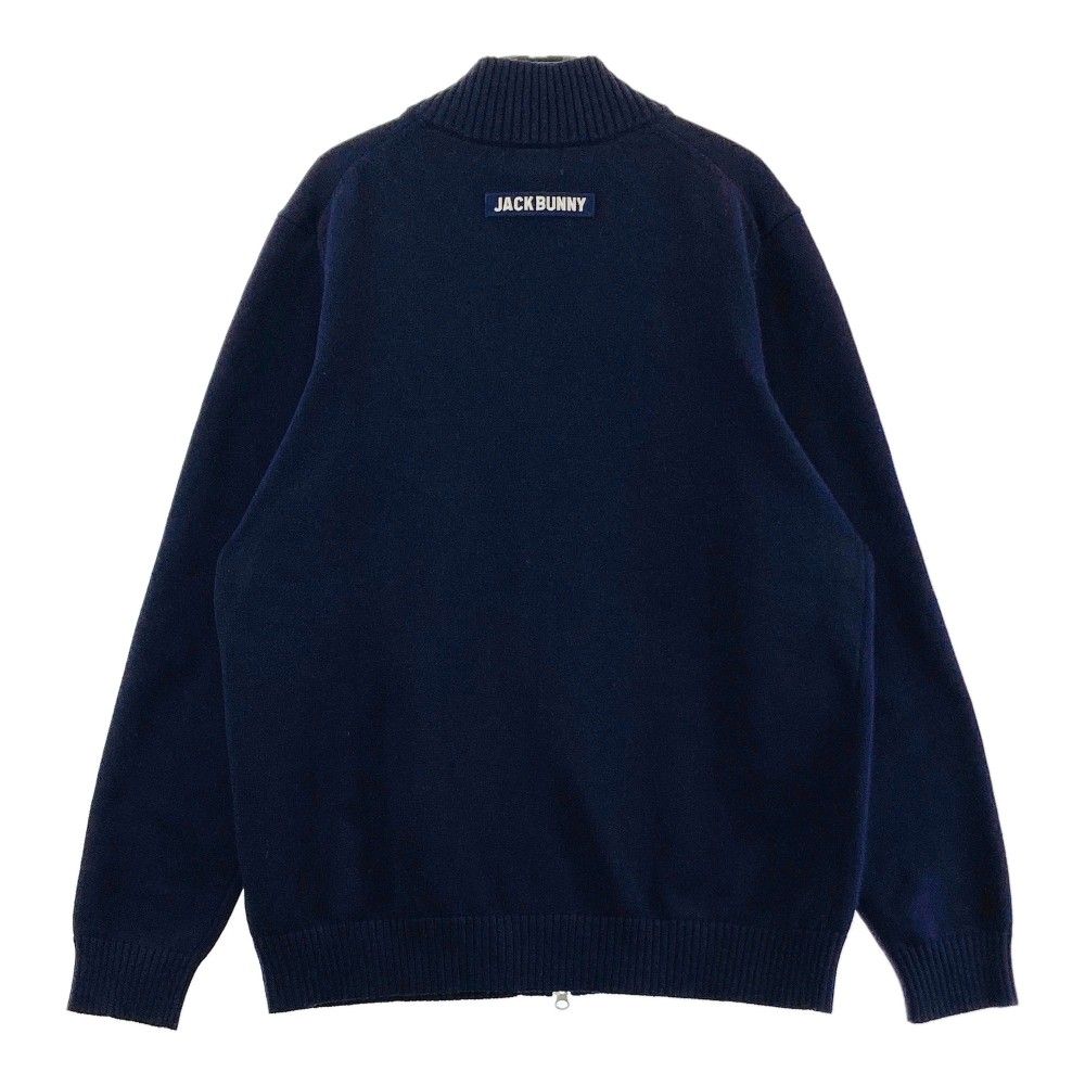 マスターバニーエディション ニット 中綿 切替 ジャケット ゴルフウェア 6 サイズ：6 JACK BUNNY ジャックバニー 中綿切替 ニットジャケット