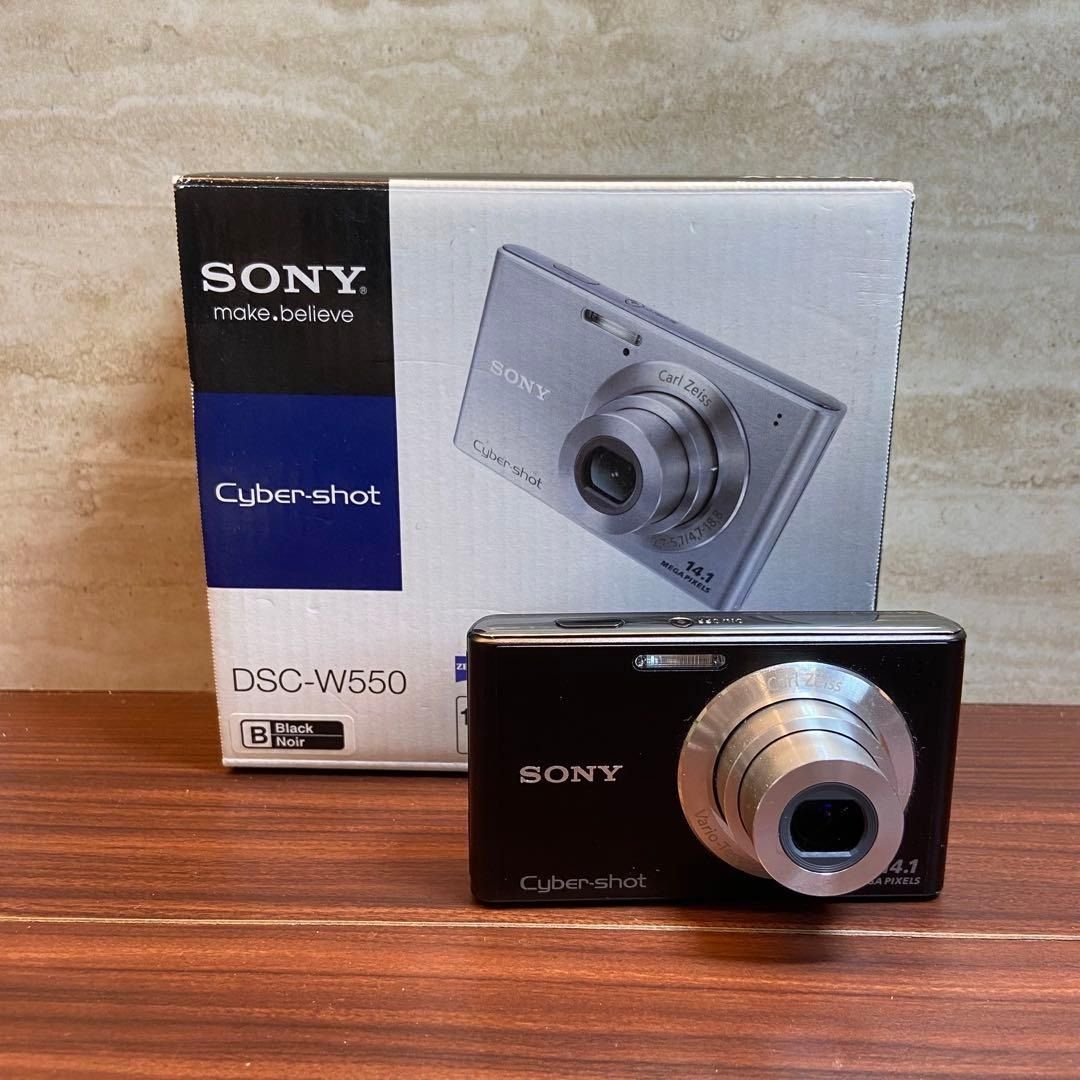SONY Cyber-shot DSC-W550 デジカメ 4633 - メルカリ