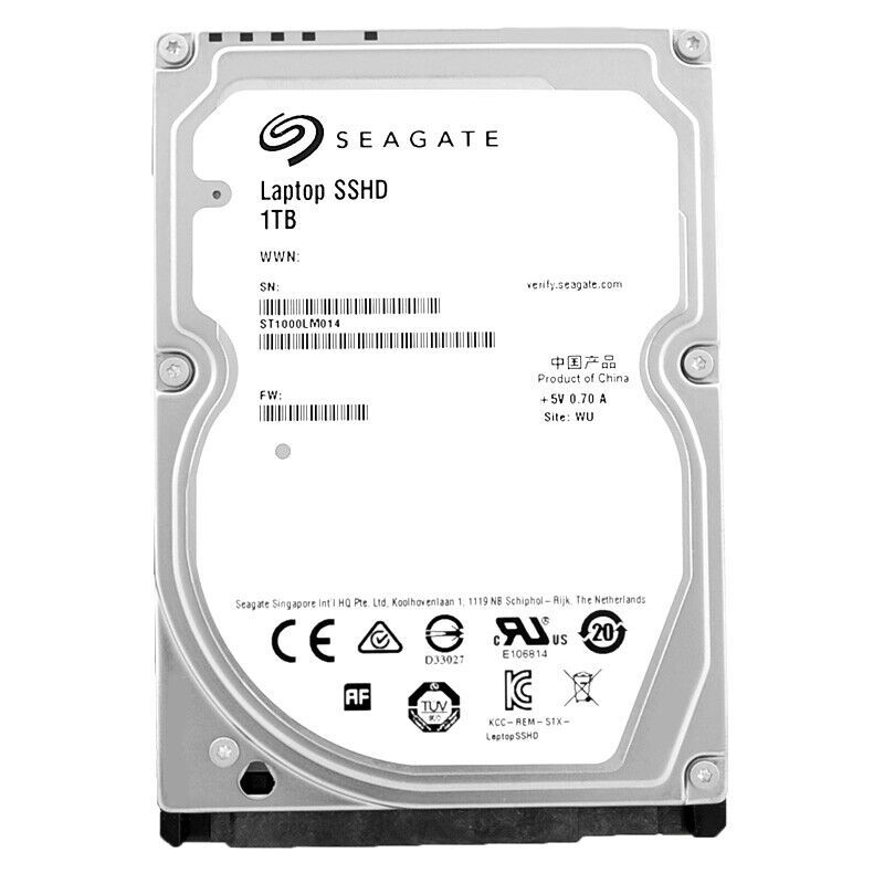 Seagate 1TB ST1000LM014 5400RPM 64MB SATA III 2.5 インチ ハードドライブ