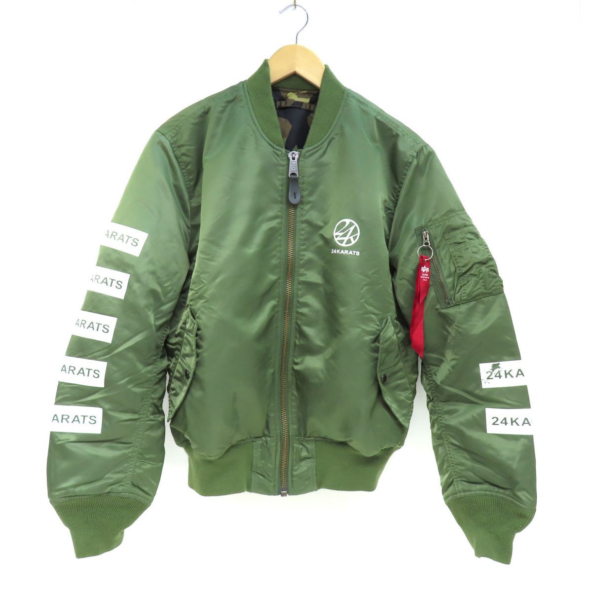 アルファインダストリーズ×24karats MA-1 24KARATS MA-1 ジャケット アルファインダストリーズ
