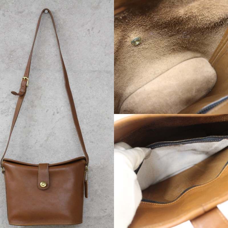 S052)【希少☆】COACH/オールドコーチ ショルダーバッグ