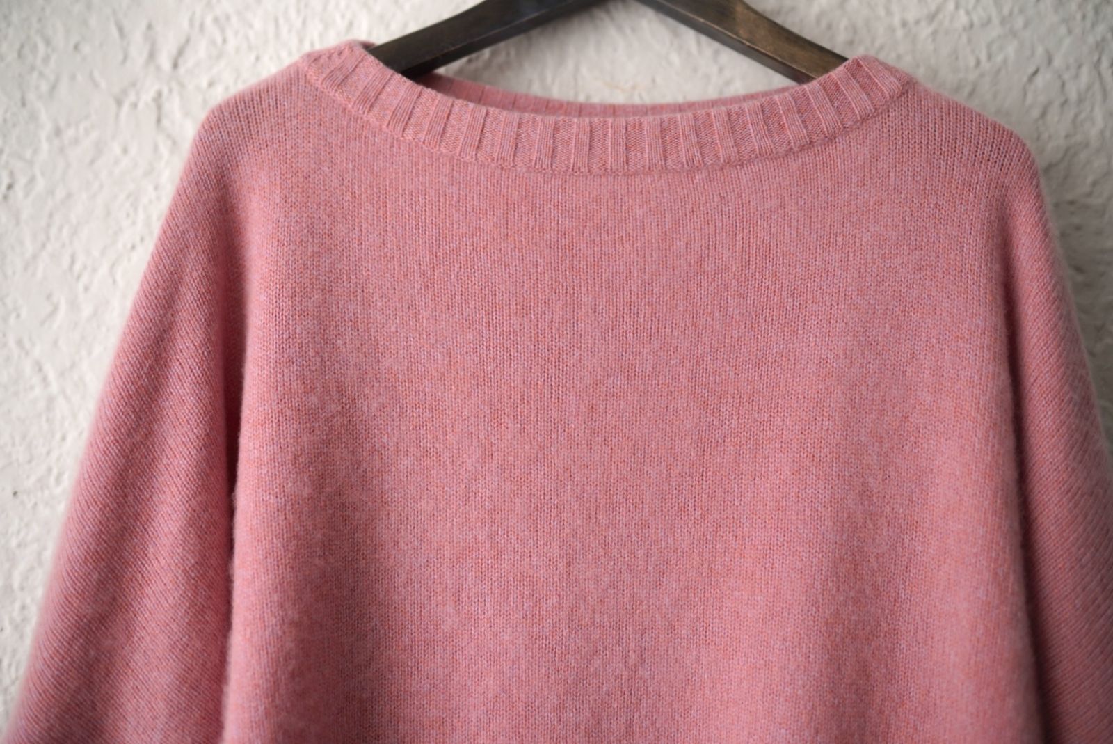 CA006 CASHMERE GUERNSEY TOP カシミヤガンジーニットセーター 