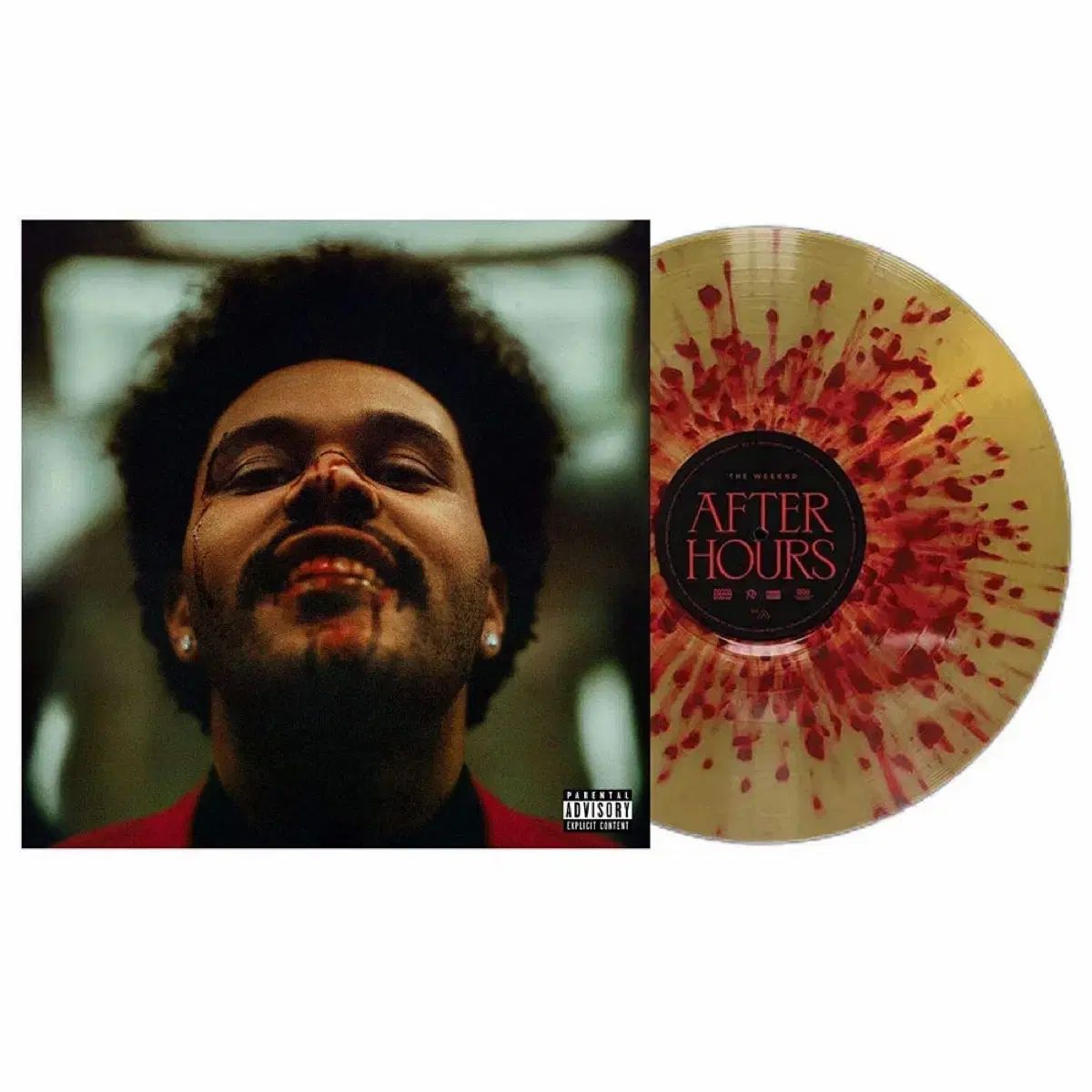 もっと ウィックランド After Hours LP ゴールド＆レッド