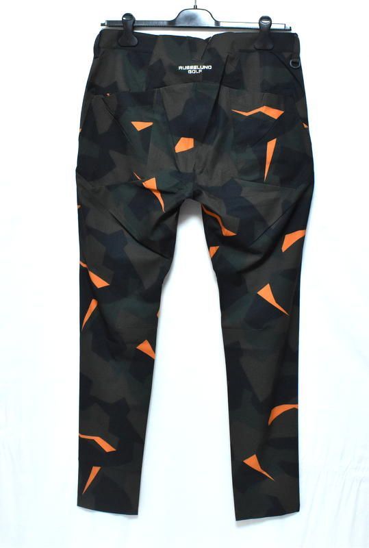 新品 RUSSELUNO GOLF ロゴ カモフラ ストレッチパンツ 6 定価2万 新品 RUSSELUNO GOLF ロゴ カモフラ ストレッチパンツ 6 定価2万