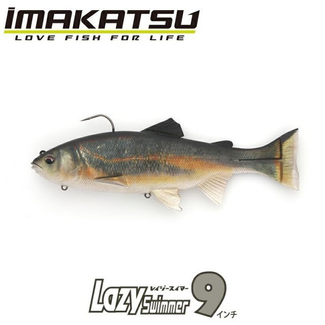 イマカツ レイジースイマー 9インチ 3Dリアリズム #S-506 3DR婚姻