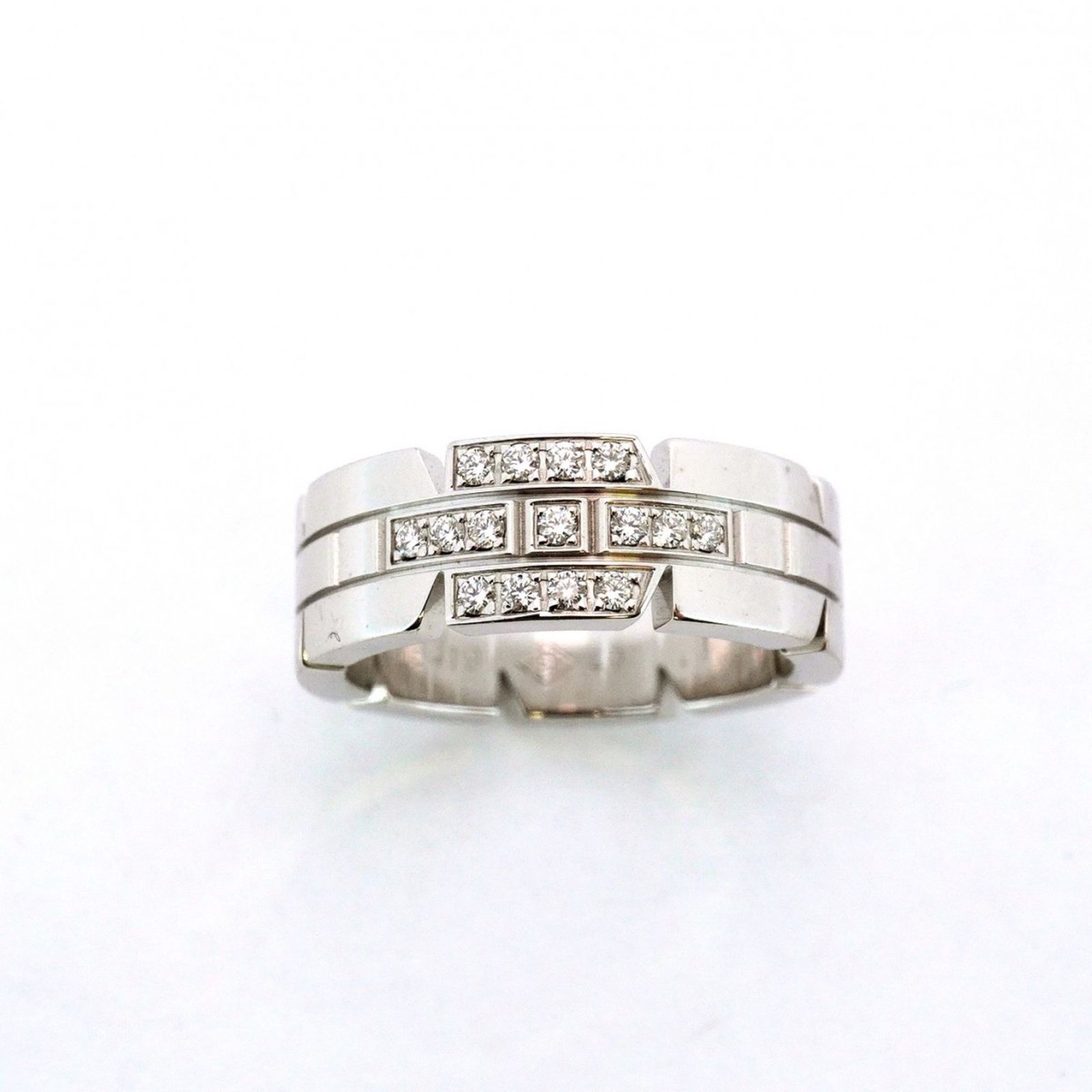 Cartier カルティエ リング K18WG 47 4801025F0019 Cartier カルティエ リング ラブリング 指輪 K18WG 750 #47 約7
