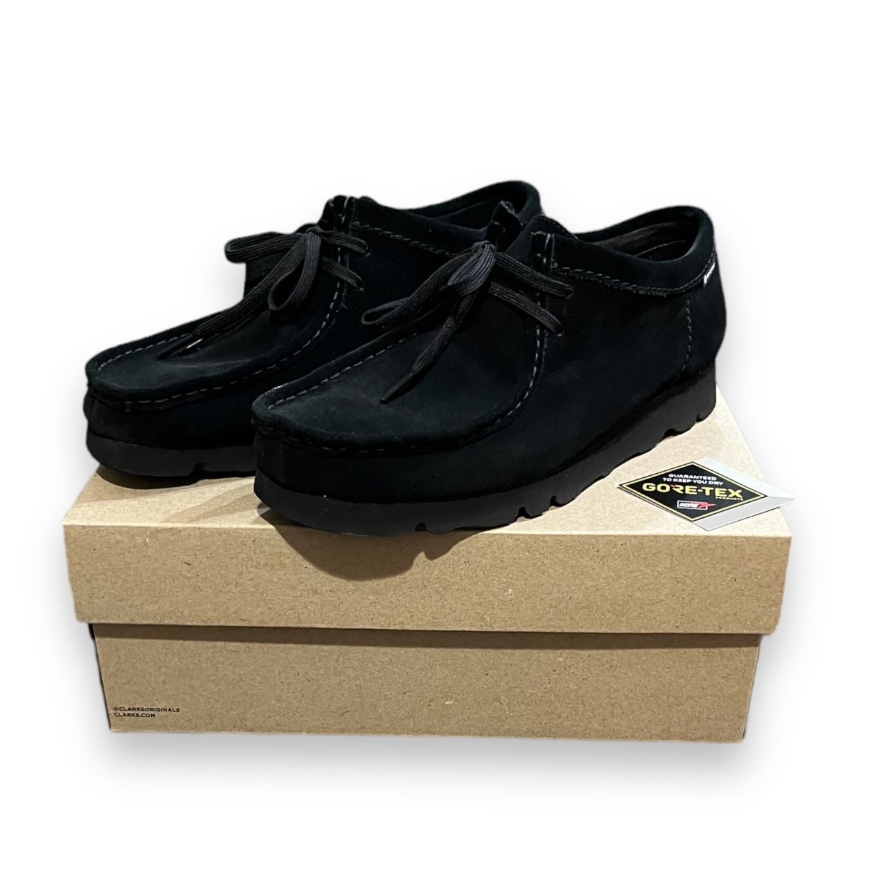 定価33000円 美品 Clarks Wallabee GTX 26149449 ワラビー ゴアテック 