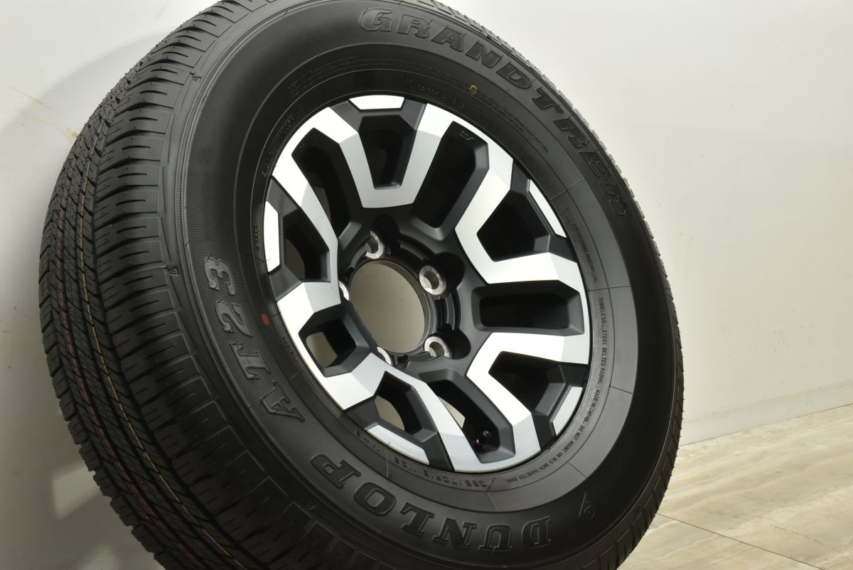 265/70R16 ダンロップ AT23 ランドクルーザー70 新車外し 2023年製 新車外し バリ溝】ダンロップ グラントレック AT23 265