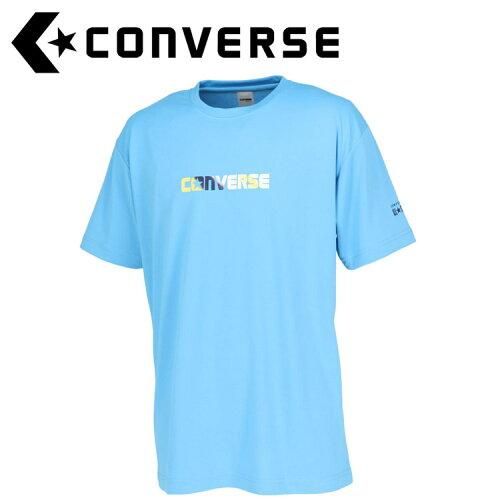 【新品・4営業日で発送】コンバース 3S_プリントTシャツ (CB231360) 色 : スカイブルー サイズ : S 