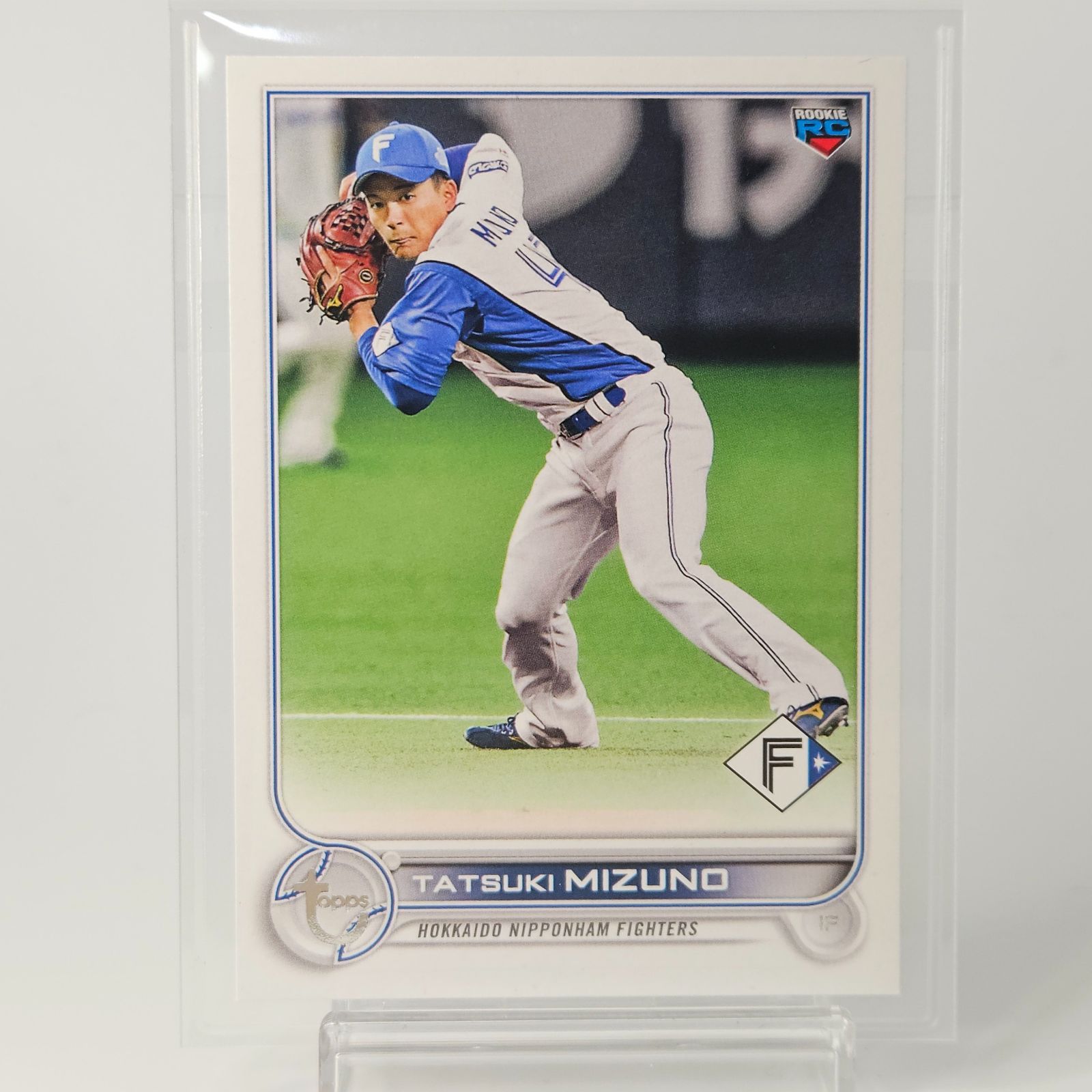 水野達稀 1 of 1 Topps NPB 2022 北海道日本ハムファイターズ