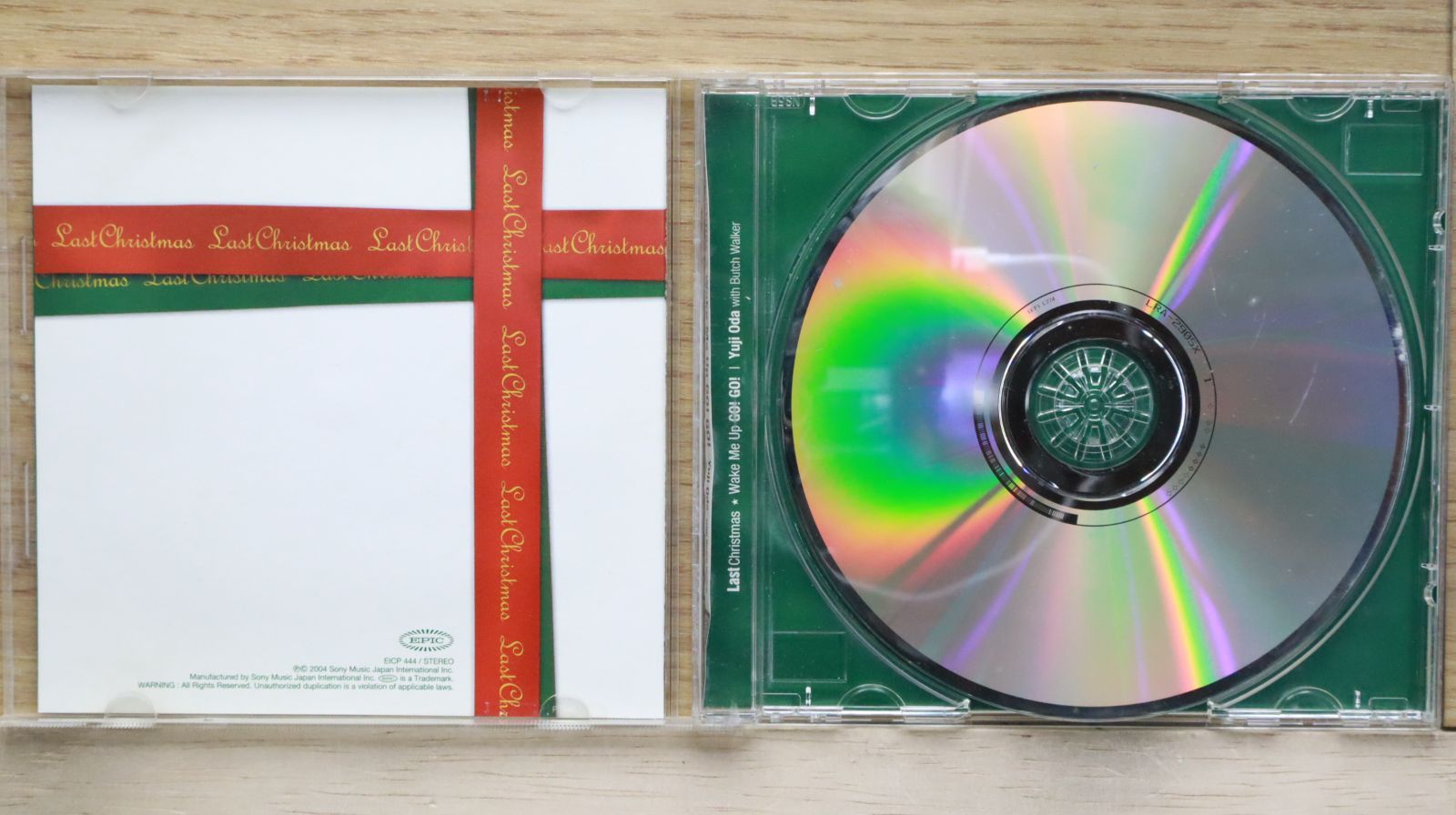国内盤CD☆織田裕二/Yuji Oda□ Last Christmas/Wake Me Up GO