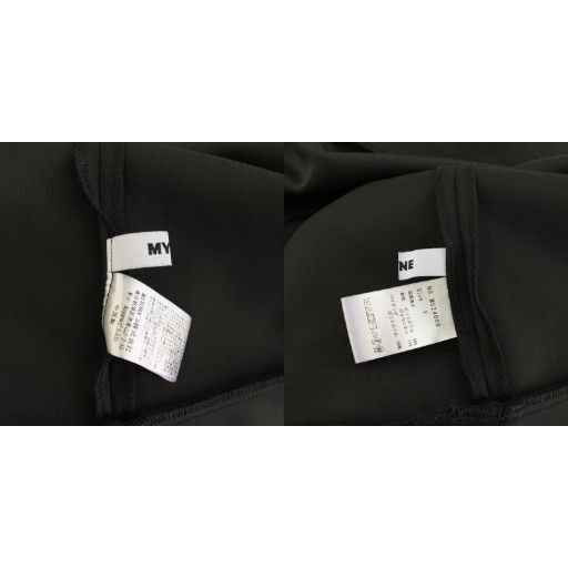 マイネ MYNE アシンメトリートップス ASYMMETRY TOPS ブラウス  