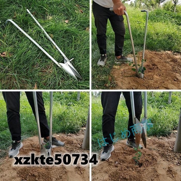 ハンドプランター ハンド移植器 移植器 移植機 植え付け 苗 育苗 苗植え 軽量 手軽 畑 移植栽培 簡単 ガーデニング 家庭菜園 穴あけ器 植え STEELWINDOWSANDDOORS_COM