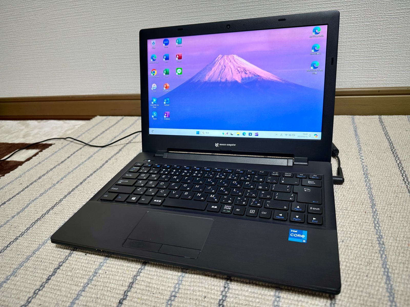 美品 FHD Office2021 カメラ Win11 i5-7300U ノートパソコン Windows11 中古パソコン Core i7 第4世代 MS