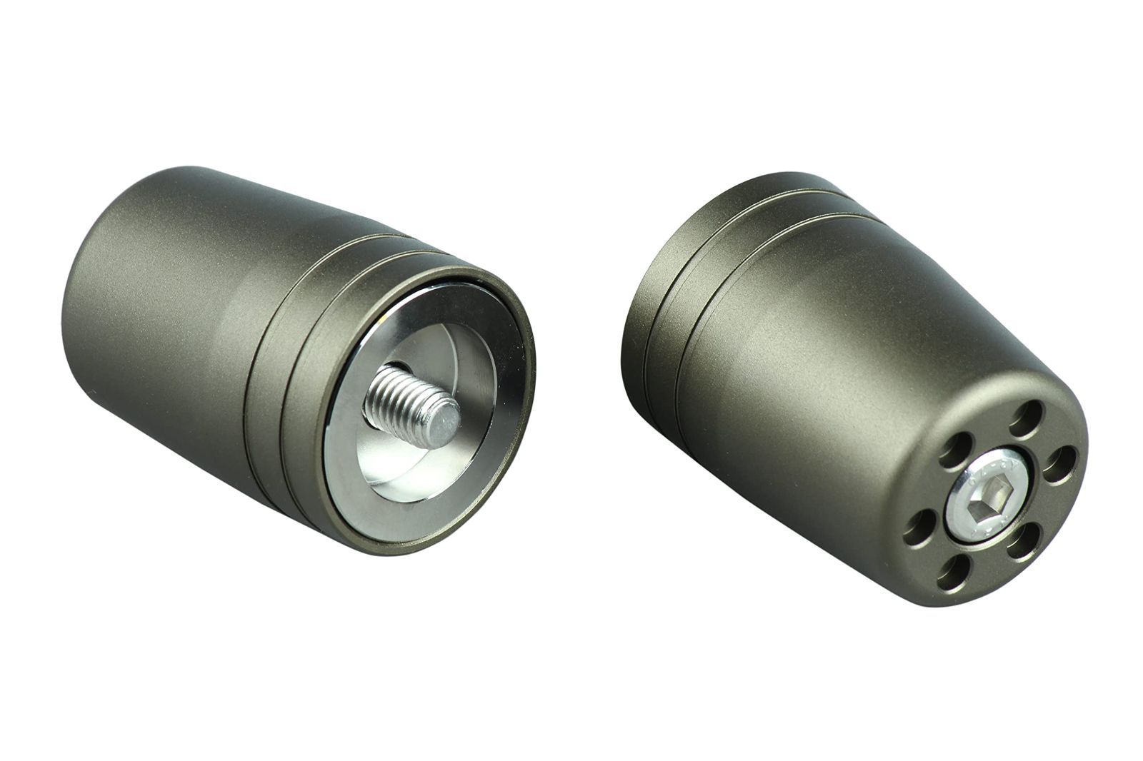 新品 Z900RS | | NINJA250 ZRX1200DAEG M8タイプ カワサキ純正ハンドル用 等 ウルトラヘビーバーエンド マットチタン ハンドルバーエンド バイク用品 031579-21-10 ポッシュ(POSH)