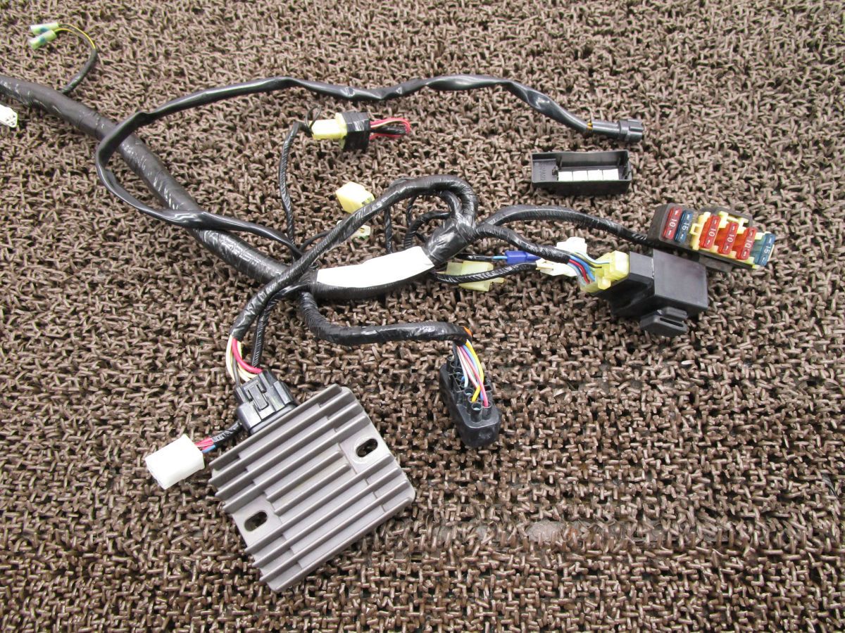 ドラッグスター250 メインハーネス A4750 レギュレター イグニッションコイル VG02J ヤマハ G604E DragStar キャブ車 BRIGHTFACE_UK