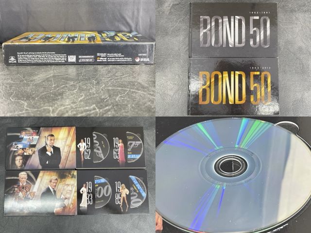 【aris】007 BOND50 ブルーレイセット 全24作 【中古】 Amazon.co.jp: 007 製作50周年記念版 ブルーレイ BOX 〔初回生産
