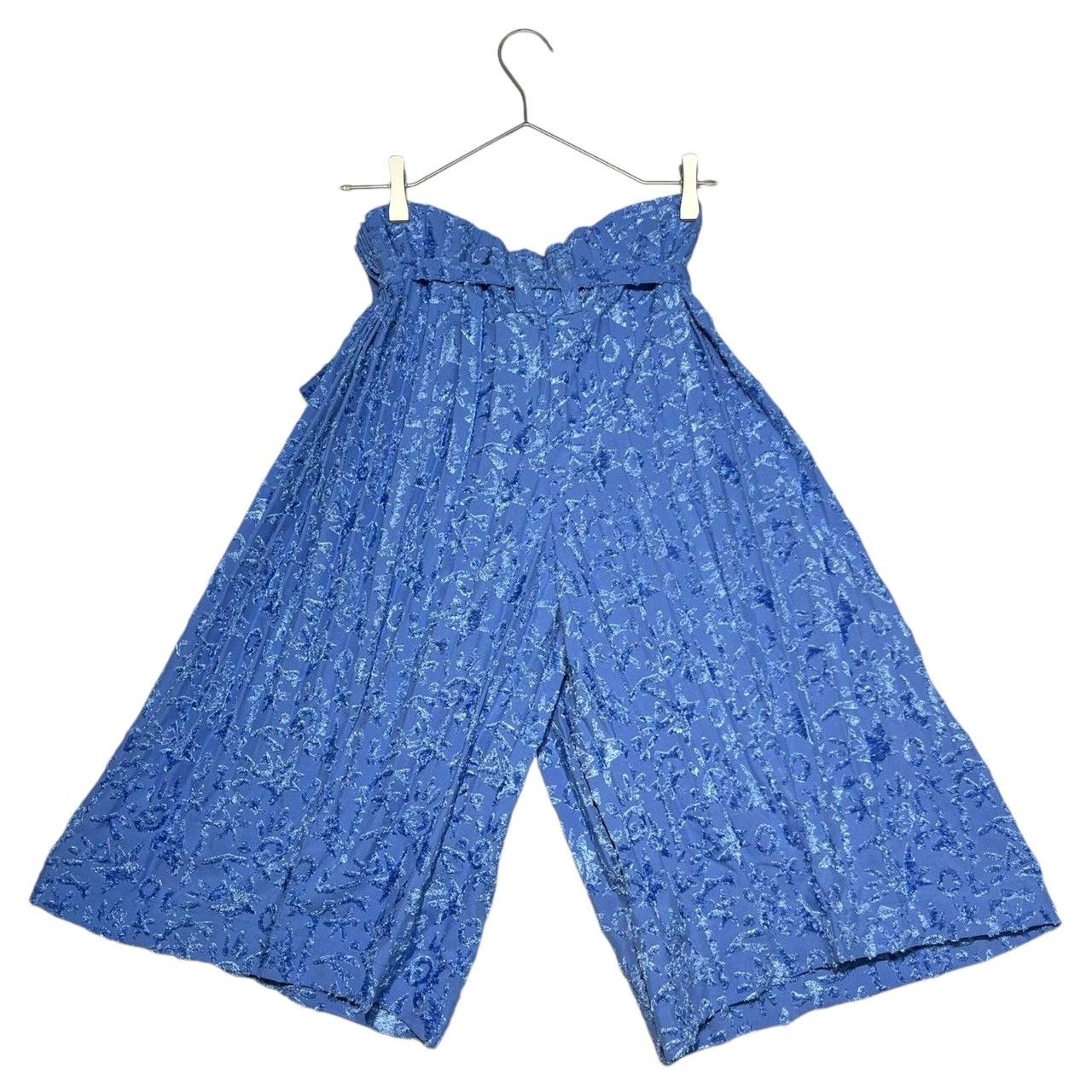 issey miyake me ハーフパンツ　ブルー issey miyake me ハーフパンツブルー