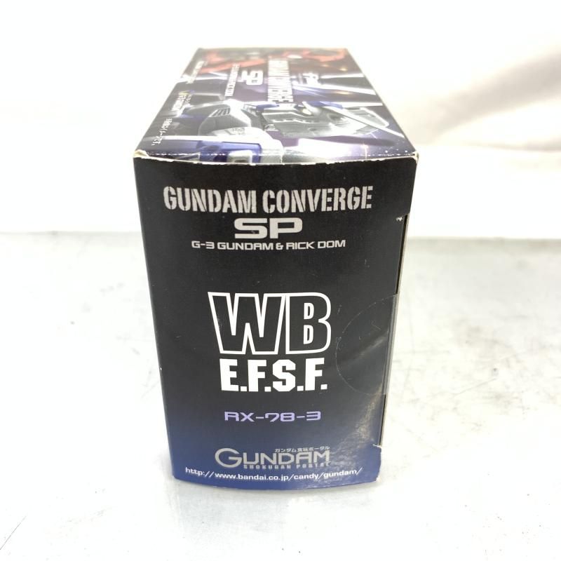 中古】未開)機動戦士ｶﾞﾝﾀﾞﾑ展 GUNDAM CONVERGE SP G-3GUNDAM & RICK  